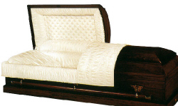 Wooden coffin funeral accessories Poland